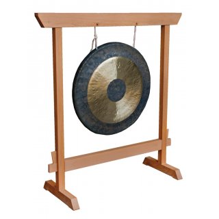 Suporte madeira de faia para gongos desde 60cm até 105cm